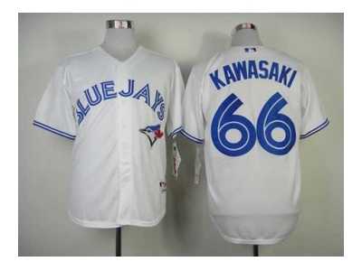 mlb jerseys toronto blue jays #66 kawasaki white