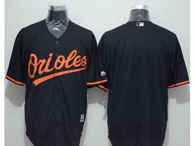 Baltimore Orioles Blank Black New Cool Base Stitched Baseball Jersey