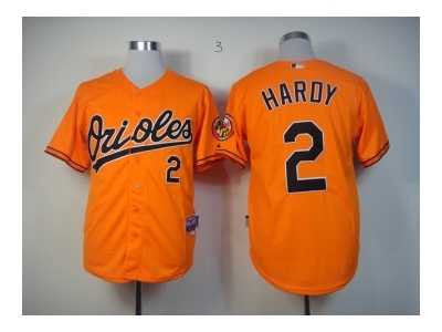MLB baltimore orioles #2 hardy orange jerseys