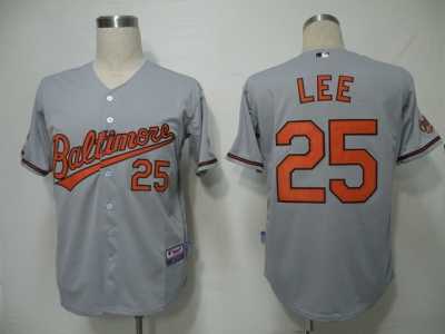 mlb Baltimore Orioles #25 Lee Grey[cool base]