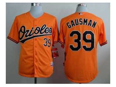 mlb jerseys baltimore orioles #39 gausman orange
