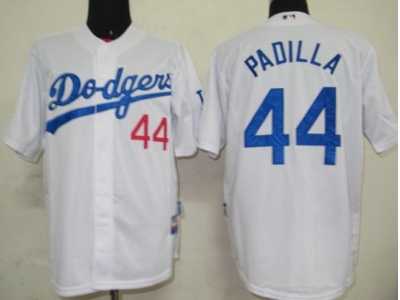 MLB Los Angeles Dodgers #44 Padilla White