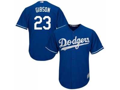 Youth Los Angeles Dodgers #23 Kirk Gibson Blue Cool Base Stitched MLB Jersey