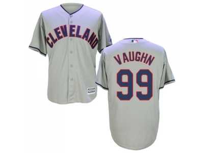 Cleveland Indians #99 Ricky Vaughn Grey New Cool Base Stitched MLB Jersey