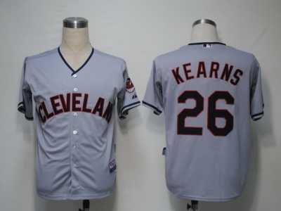 MLB Cleveland Indians #26 Kearns Grey[Cool Base]