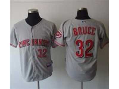 MLB Jerseys Cleveland Indians #32 BRUCE grey