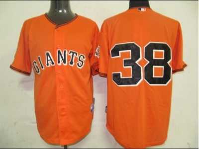 MLB Jerseys San Francisco Giants #38 Wilson Orange