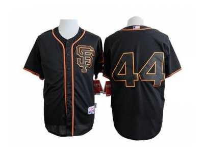 MLB san francisco giants #44 mccovey black[sf style] jerseys
