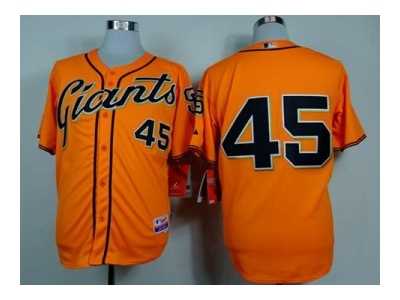 MLB san francisco giants #45 ishikawa orange[ishikawa] jerseys