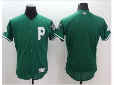 MLB Men San Diego Padres Blank Green Celtic Flexbase Authentic Collection Stitched Baseball Jersey