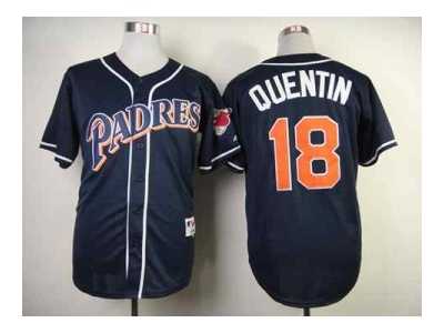 mlb jerseys san diego padres #18 quentin blue[2014 new]
