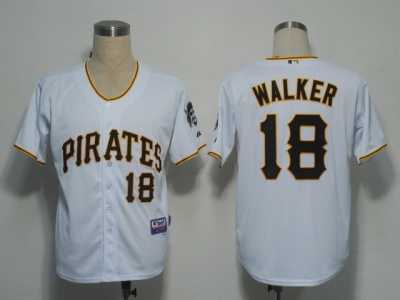 MLB Pittsburgh Pirates #18 Walker White[Cool Base]