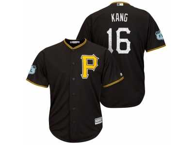 Men's Pittsburgh Pirates #16 Jung Ho Kang 2017 Spring Training Cool Base Stitched MLB Jersey