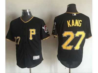Pittsburgh Pirates #27 Jung-ho Kang Black Flexbase Authentic Collection Stitched Baseball Jersey