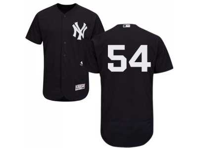 Men's New York Yankees #54 Aroldis Chapman Navy Blue Flexbase Authentic Collection Stitched MLB Jersey
