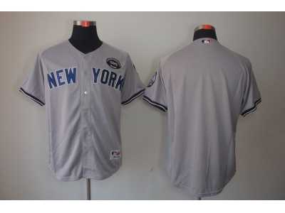 New York Yankees Blank Grey Jerseys[gms the boss]