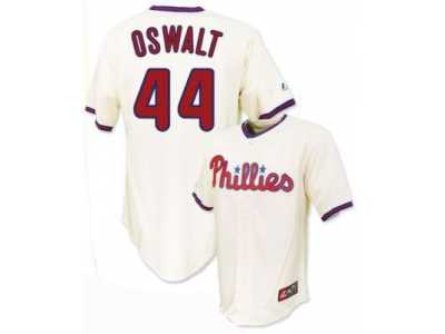Philadelphia Phillies #44 Roy Oswalt cream
