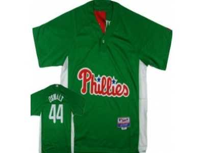 mlb Philadelphia Phillies #44 Oswalt Green