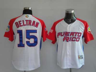 MLB New York Mets #15 Beltran White��Classic��
