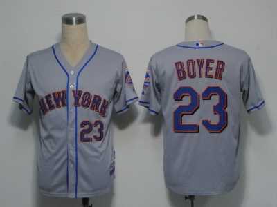 MLB New York Mets #23 Boyer Grey[Cool Base]