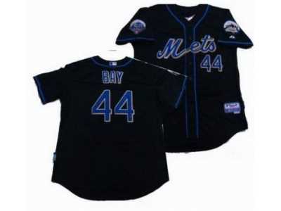 MLB New York Mets #44 Jason Bay black[50th Anniversary]