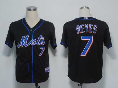 MLBNew York Mets #7 Reyes Black[Cool Base]