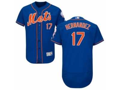 Men's Majestic New York Mets #17 Keith Hernandez Royal Blue Flexbase Authentic Collection MLB Jersey