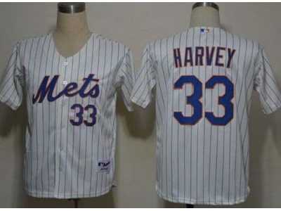 mlb New York Mets #33 Matt Harvey Cream Jerseys