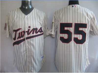 MLB Minnesota Twins #55 capps cream