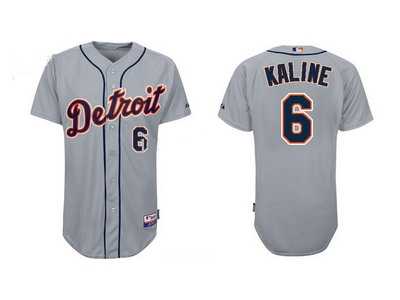 MLB Detroit Tigers 2011 #6 Al Kaline GREY[Cool Base]
