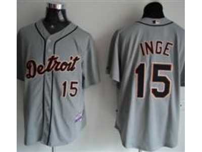MLB Jerseys Detroit Tigers #15 Inge gray