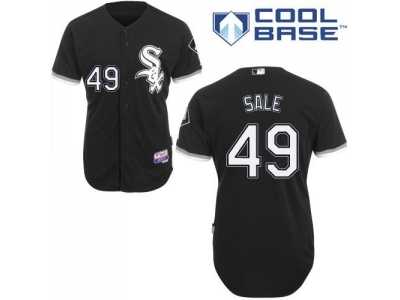 Chicago White Sox #49 Chris Sale Black Alternate Home Cool Base Stitched MLB Jersey