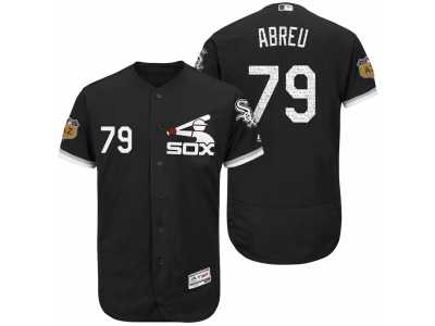 Men's Chicago White Sox #79 Jose Abreu 2017 Spring Training Cool Base Stitched MLB Jersey
