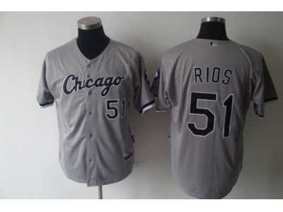 mlb Chicago White Sox #51 rios grey