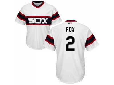 Youth Chicago White Sox #2 Nellie Fox White Alternate Home Cool Base Stitched MLB Jersey