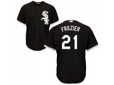 Youth Chicago White Sox #21 Todd Frazier Black Alternate Cool Base Stitched MLB Jersey