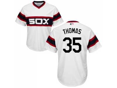 Youth Chicago White Sox #35 Frank Thomas White Alternate Home Cool Base Stitched MLB Jersey