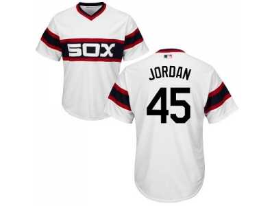 Youth Chicago White Sox #45 Michael Jordan White Alternate Home Cool Base Stitched MLB Jersey