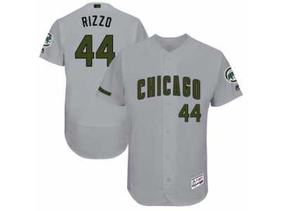 Men 2017 Memorial Day Chicago Cubs #44 Anthony Rizzo Flex Base Jersey
