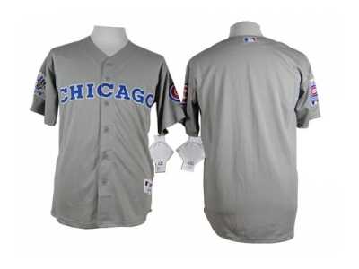 mlb jerseys chicago cubs blank grey[m&n 1990]