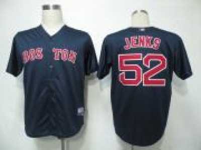 MLB Jerseys Boston Red Sox #52 Jenks Dark Blue