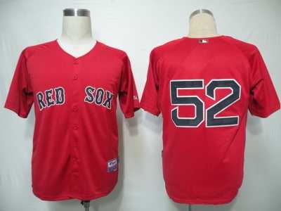 mlb Boston Red Sox #52 Jenks Red