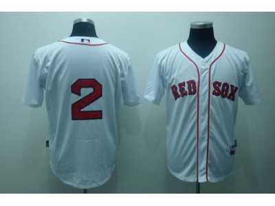 mlb boston red sox #2 ellsbury white[cool base]