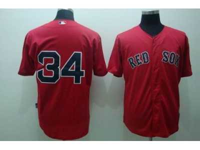 mlb boston red sox #34 ortiz red[cool base]