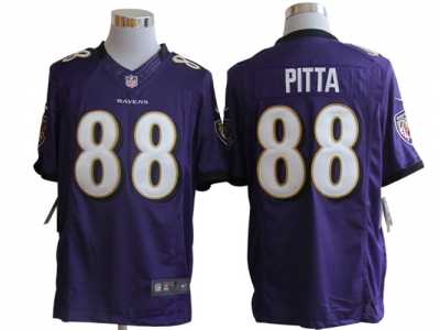 Nike NFL Baltimore Ravens #88 Pitta Purple Jerseys(Limited)