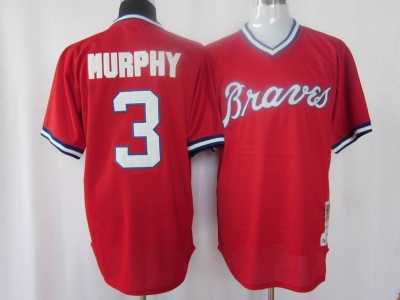 Atlanta Braves 1980 Authentic Mesh Batting Practice Jersey - Dale Murphy