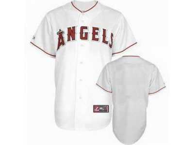 youth mlb Los Angeles Angels blank white