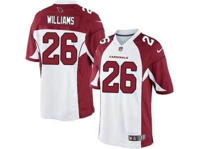 Men's Nike Arizona Cardinals #26 Brandon Williams Limited White NFL Jersey