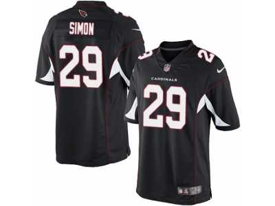 Men's Nike Arizona Cardinals #29 Tharold Simon Limited Black Alternate NFL Jersey