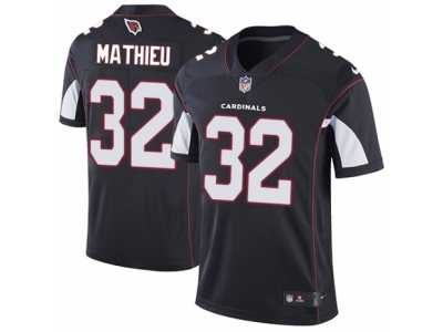 Men's Nike Arizona Cardinals #32 Tyrann Mathieu Vapor Untouchable Limited Black Alternate NFL Jersey